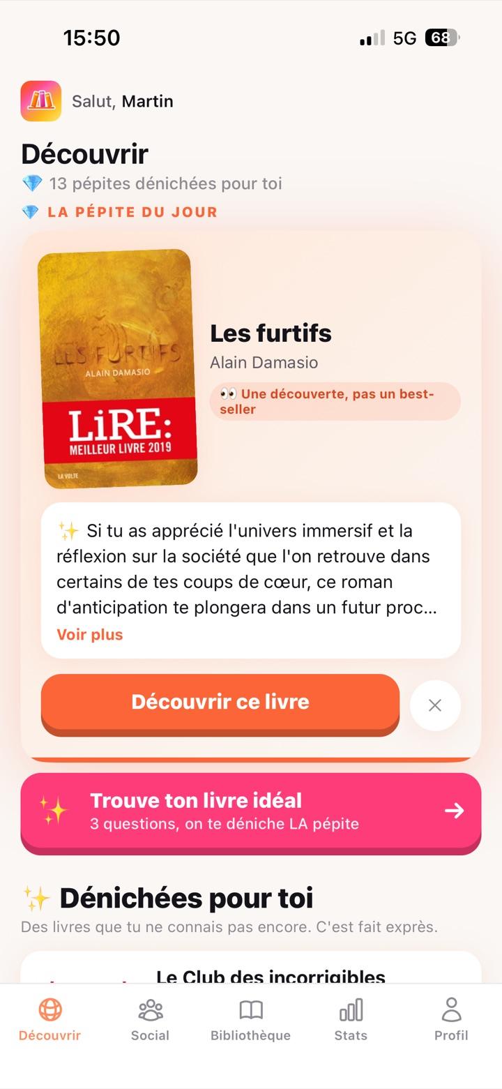 La pépite du jour